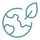 earth and leaf icon