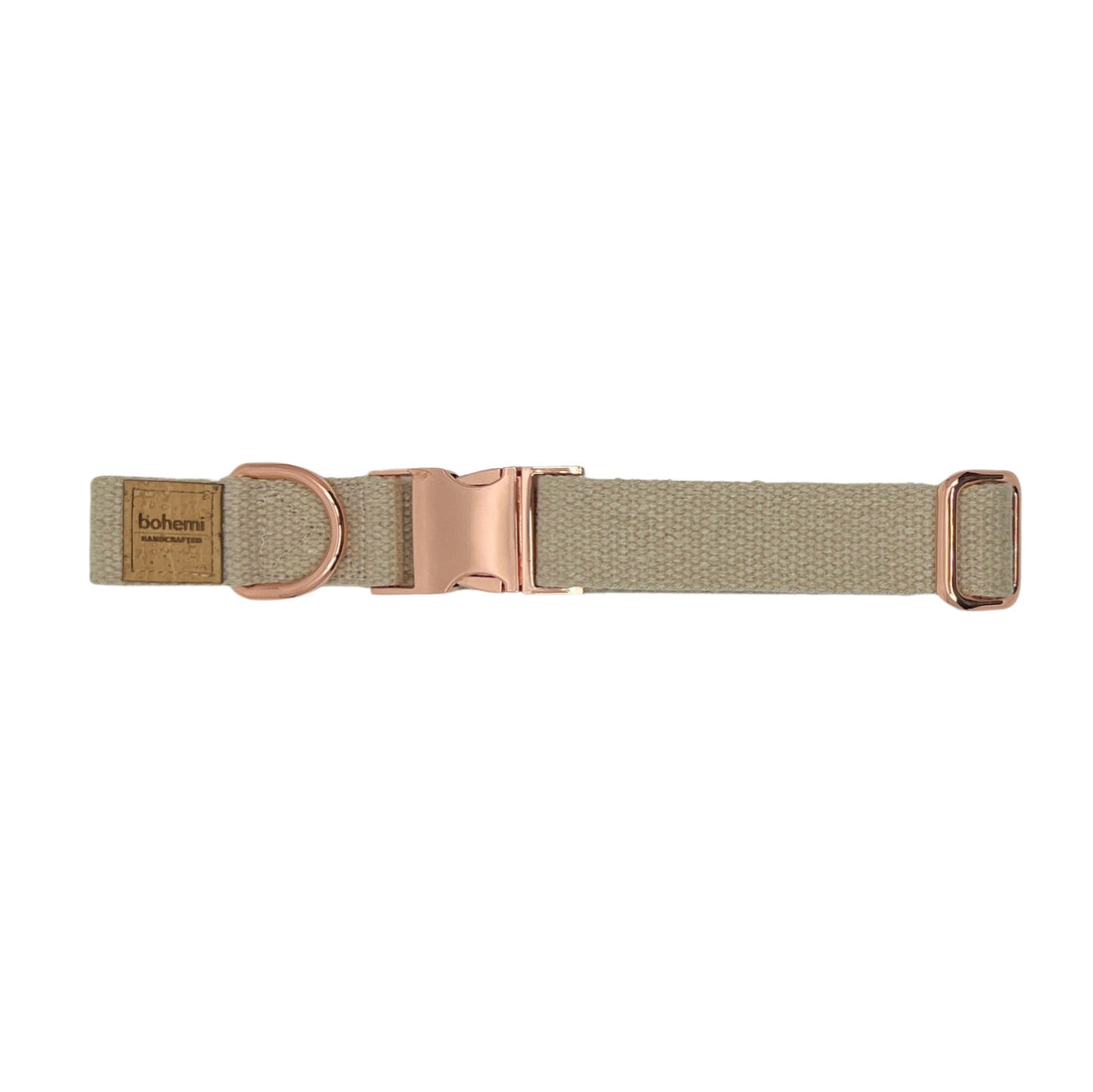 Rose gold sales buckle dog collar