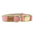 Hemp & Organic Cotton Dog Collar ~ Pale Pink - Bohemi