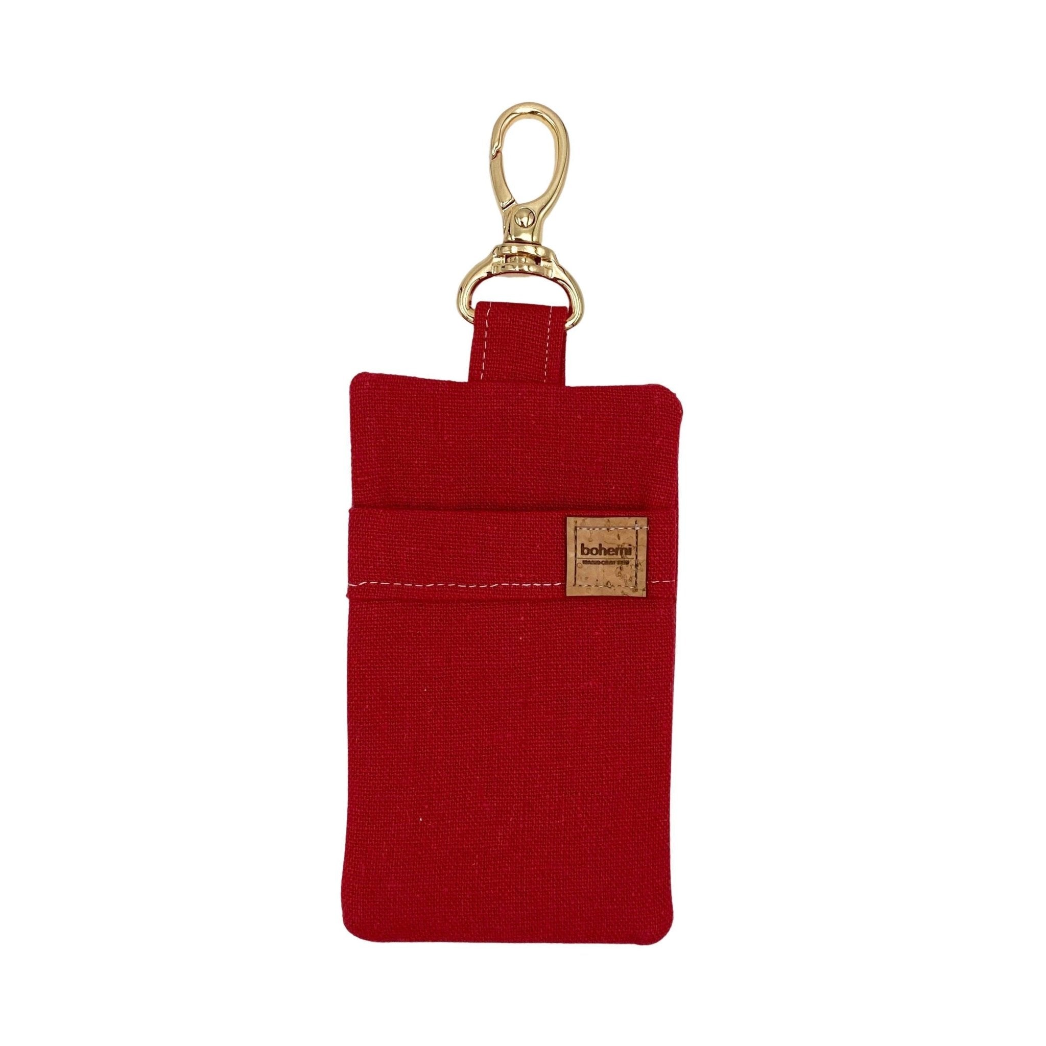 Hemp Poo Bag Mate® ~ Cherry + Gold