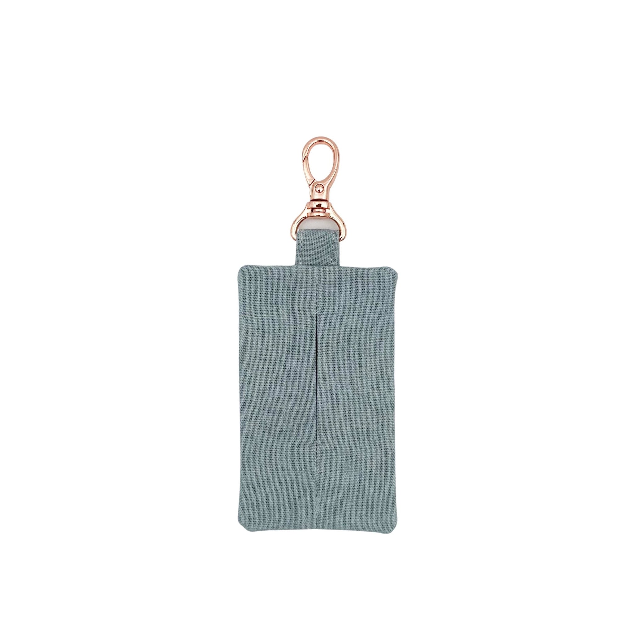 Hemp Poo Bag Mate® ~ Duck Egg Blue + Rose Gold - Bohemi