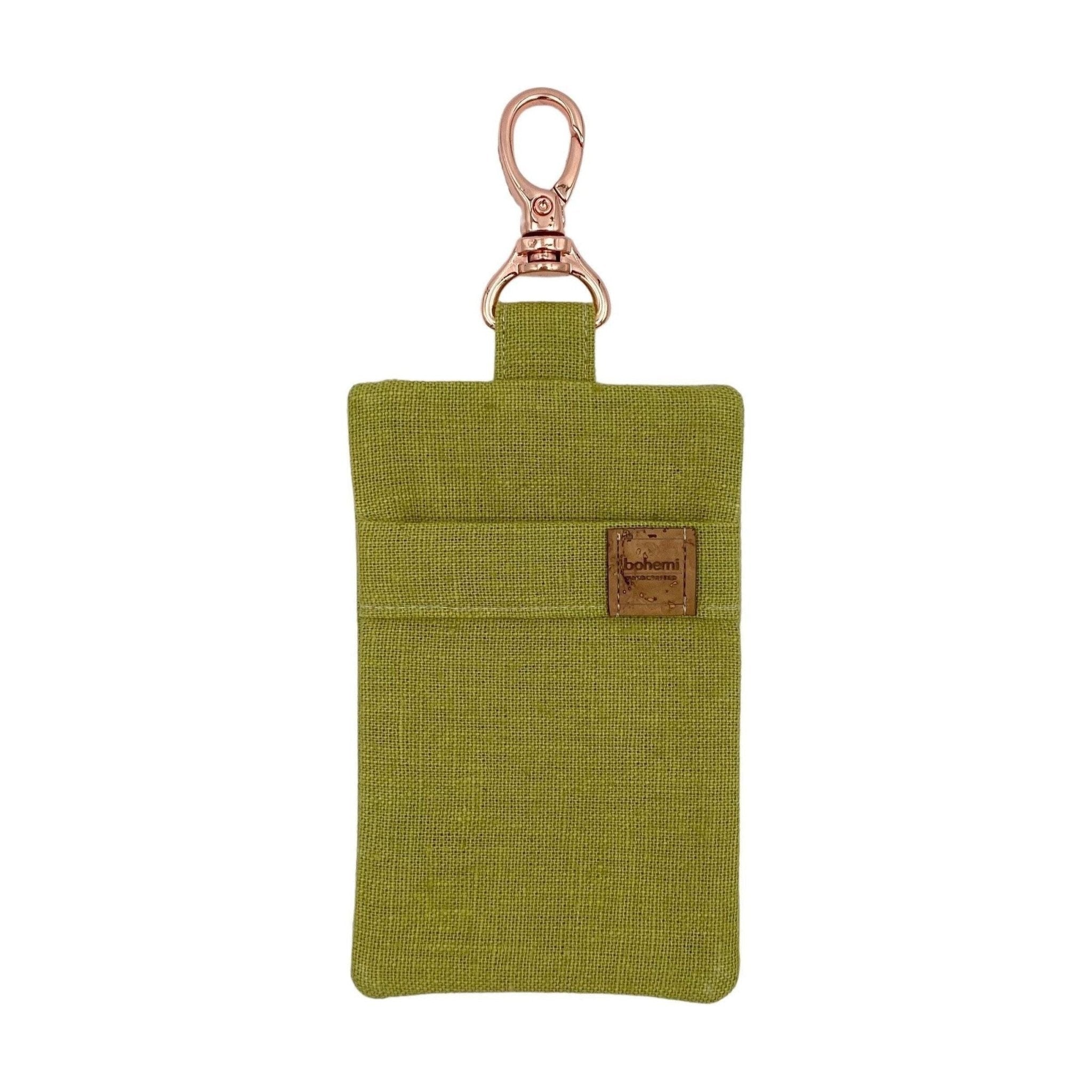 Hemp Poo Bag Mate® ~ Lime + Rose Gold