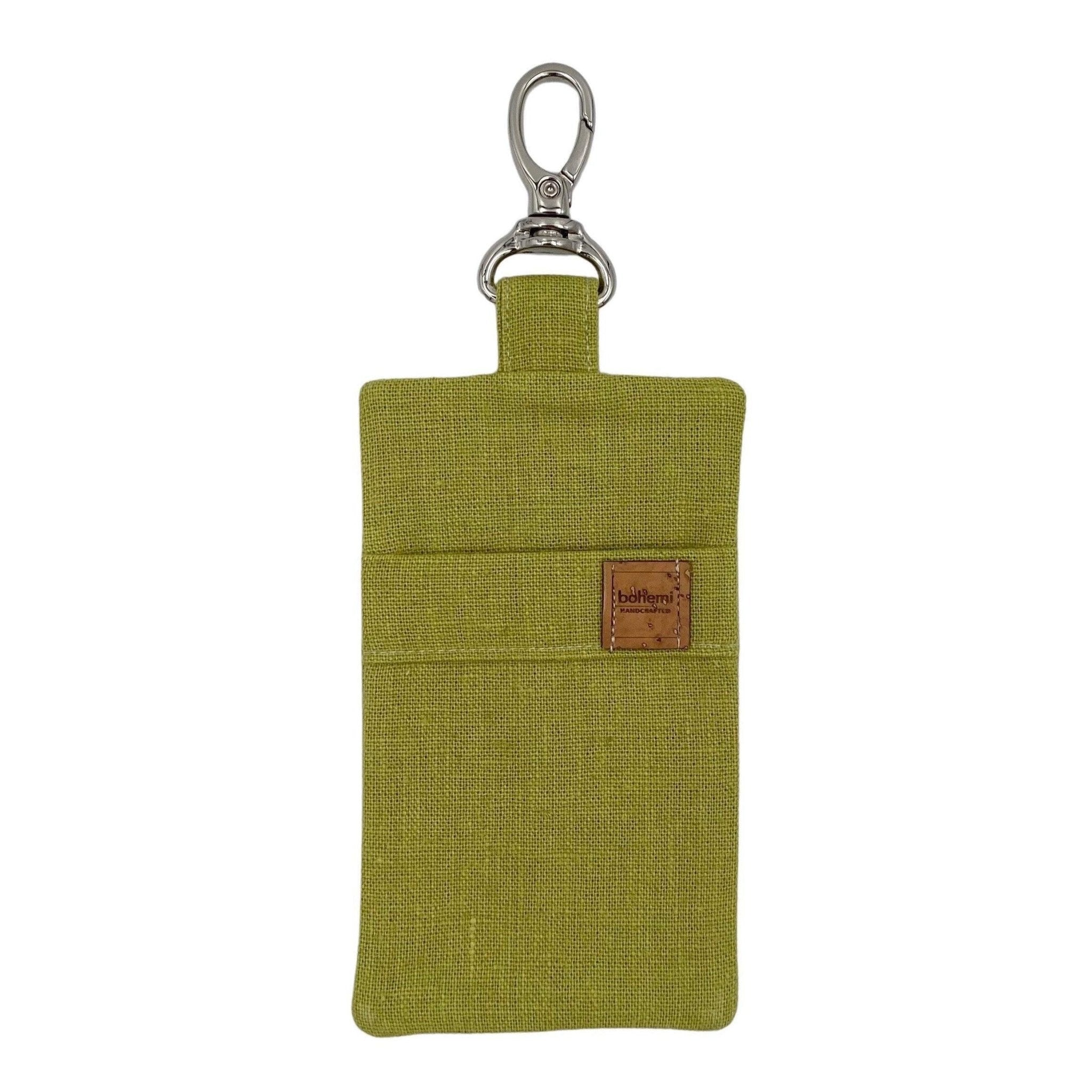 Hemp Poo Bag Mate® ~ Lime + Silver