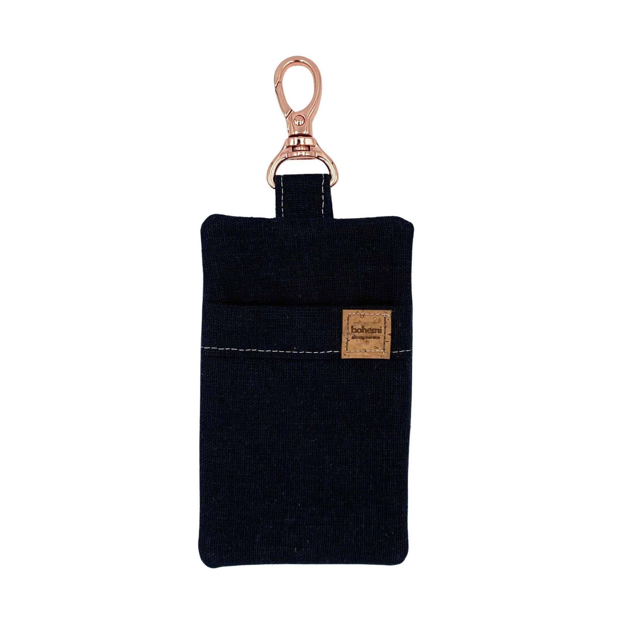 Hemp Poo Bag Mate® ~ Midnight + Rose Gold