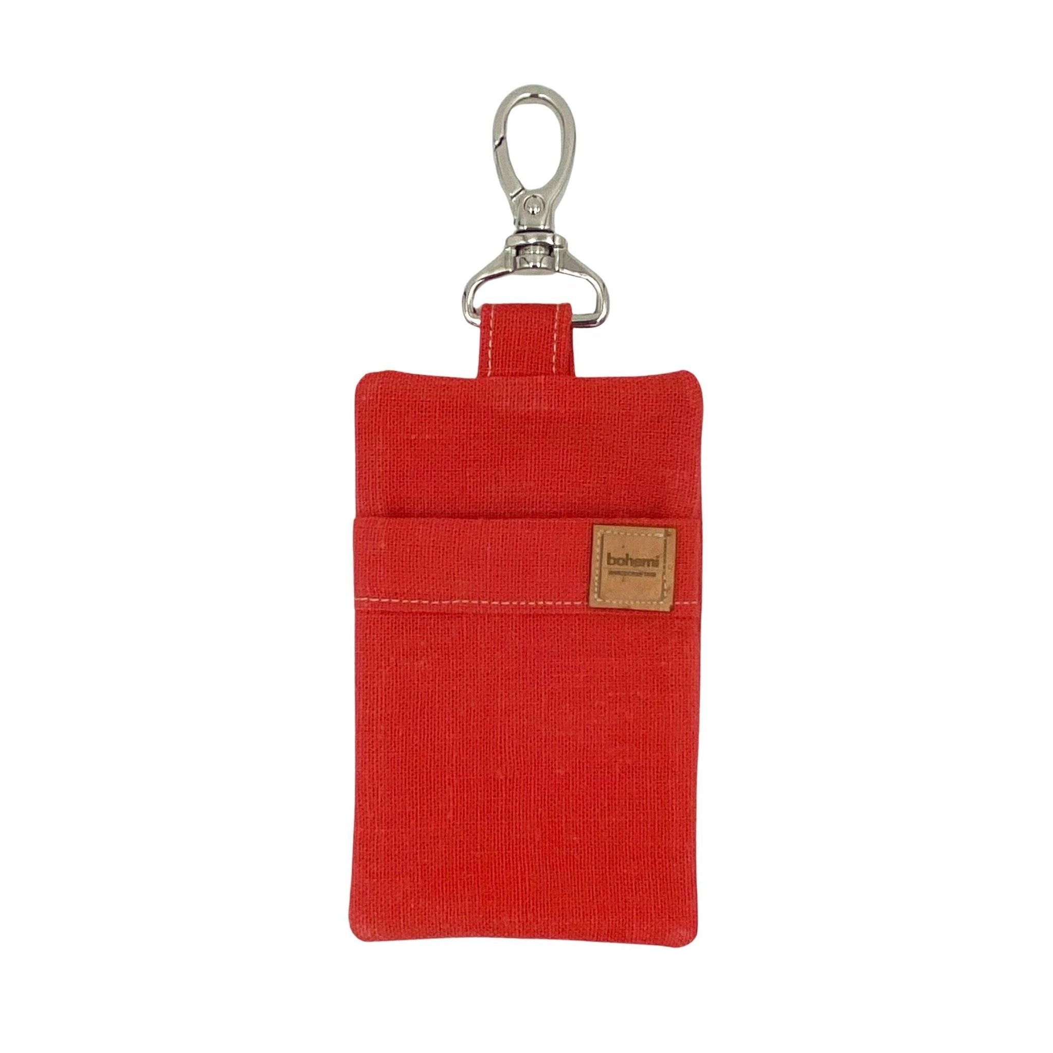 Hemp Poo Bag Mate® ~ Orange + Silver