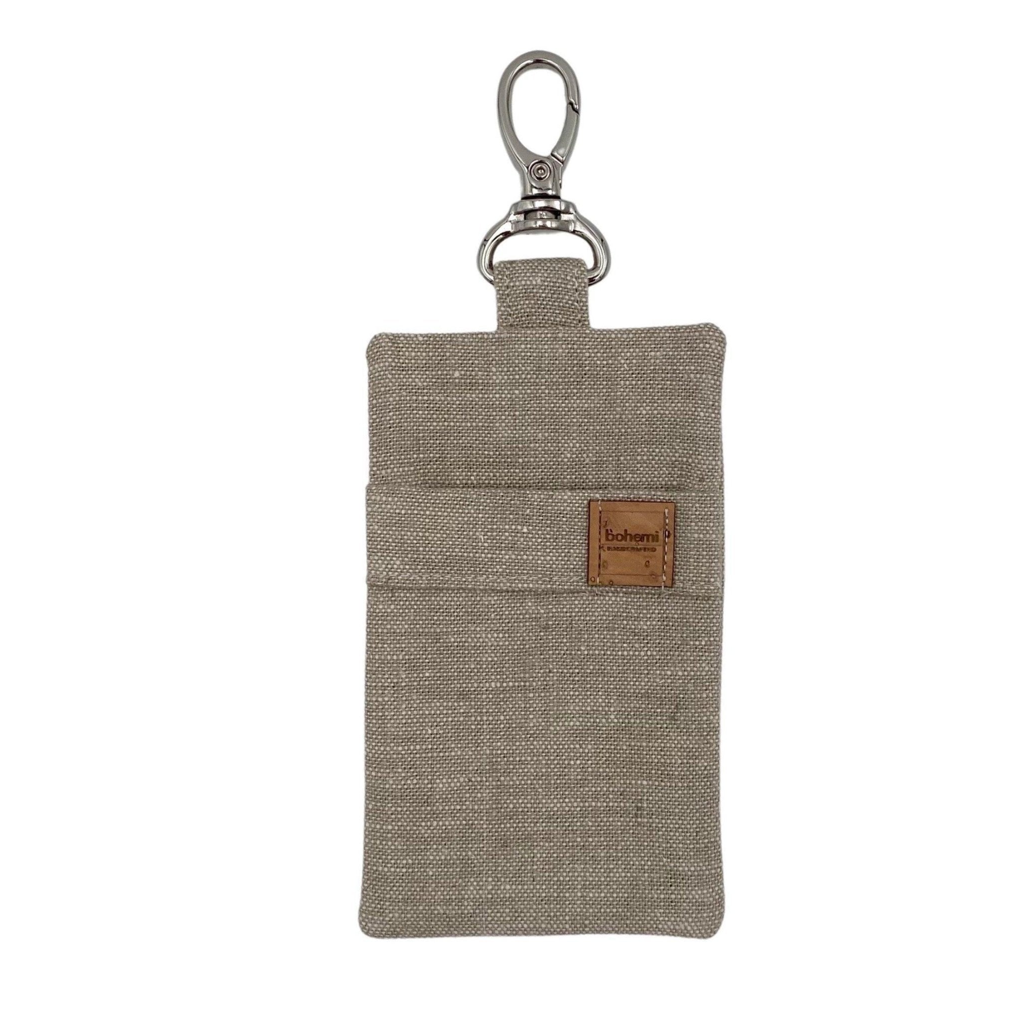 Hemp Poo Bag Mate® ~ Sand + Silver