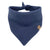 Linen Tie Up Dog Bandana ~ Denim - Bohemi