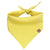 Linen Tie Up Dog Bandana ~ Lemon - Bohemi