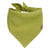 Linen Tie Up Dog Bandana ~ Lime - Bohemi