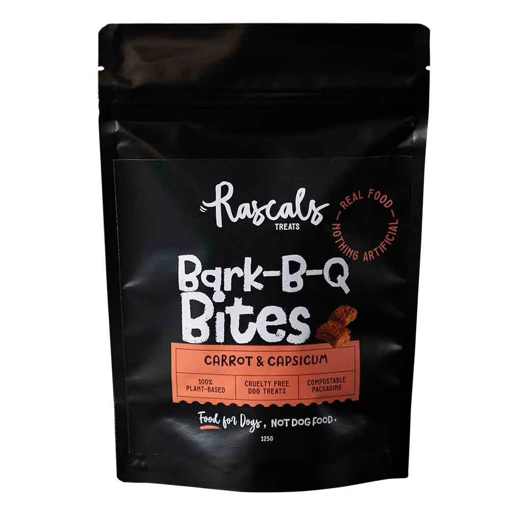 Rascals Treats ~ Bark B Q Bites 125g - Bohemi