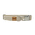 RUSTIC Hemp Dog Collar ~ Matte Silver - Bohemi