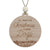 Wooden Christmas Bauble - Dog Lover - Bohemi